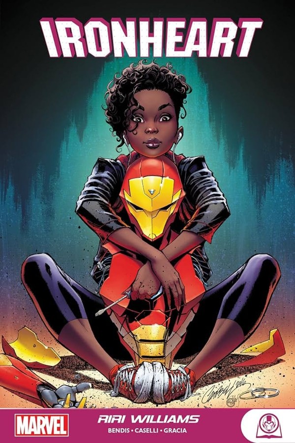 Ironheart (Riri Williams) STEM heroine comic book cover